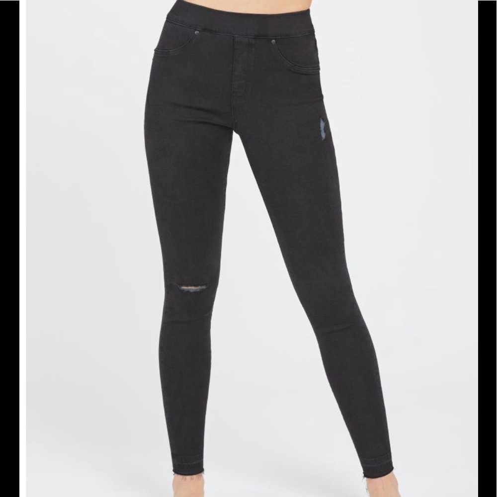 Spanx distressed skinny Jean XS